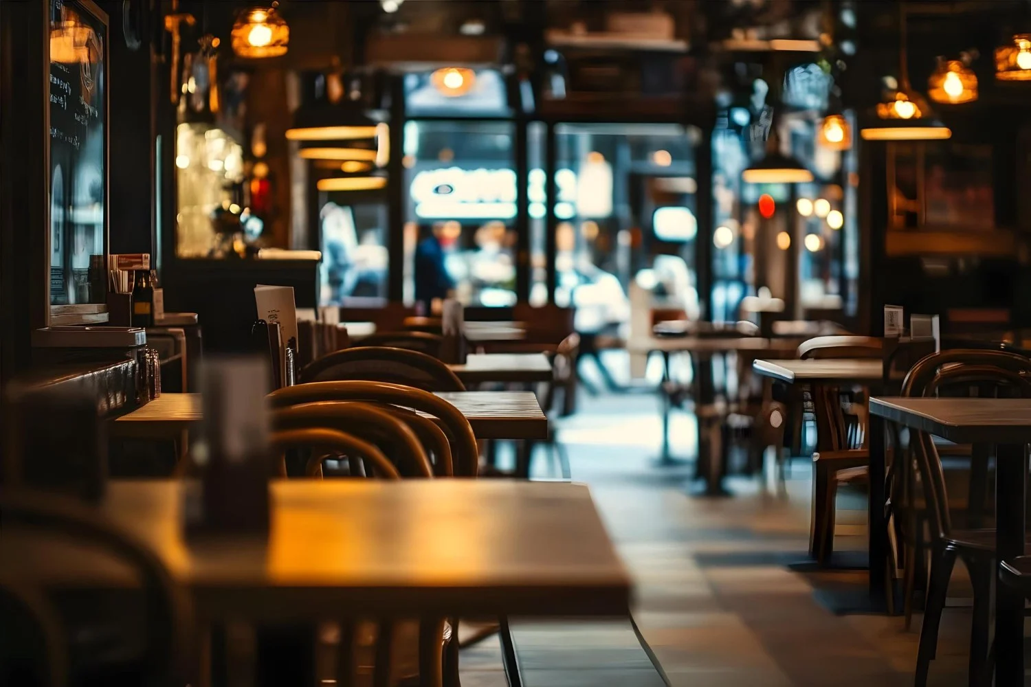 Ambiente de bar ou restaurante